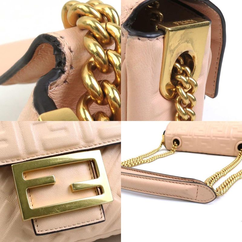 Fendi Shoulder Baguette Chain Midi 8 — view 9