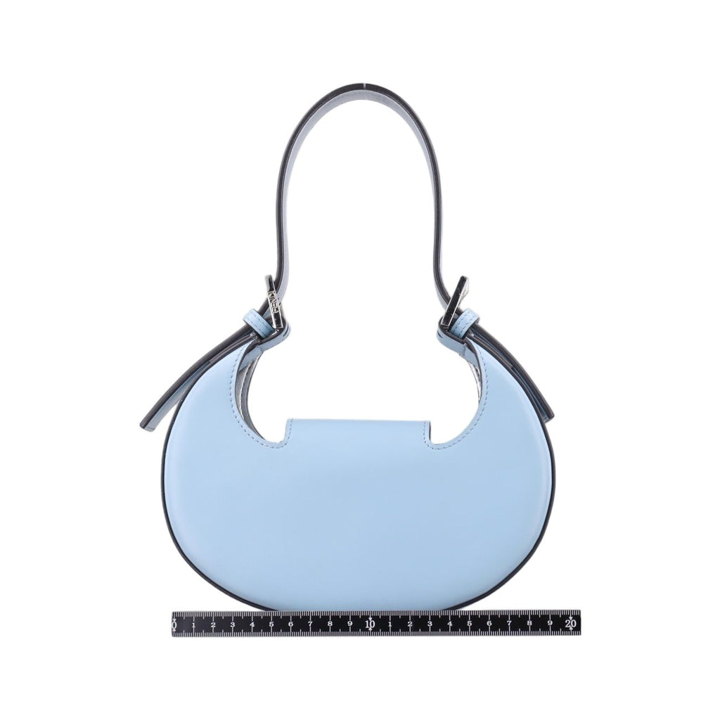 Fendi Cookie Mini Blue Leather Handbag — view 2