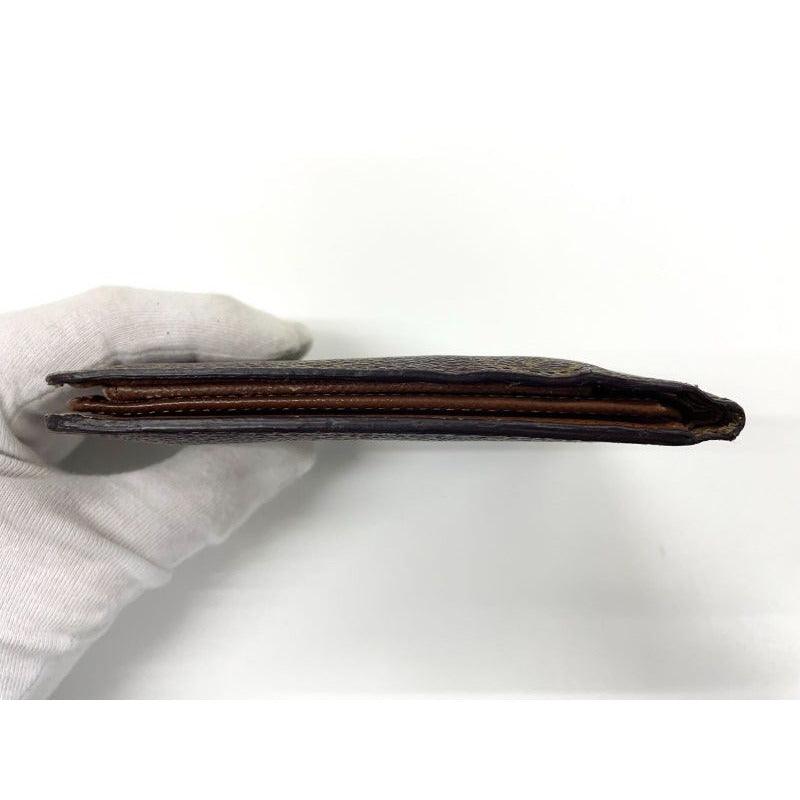 Louis Vuitton Monogram Portefeuille Florin Fold Wallet Pass Case Brown — view 3