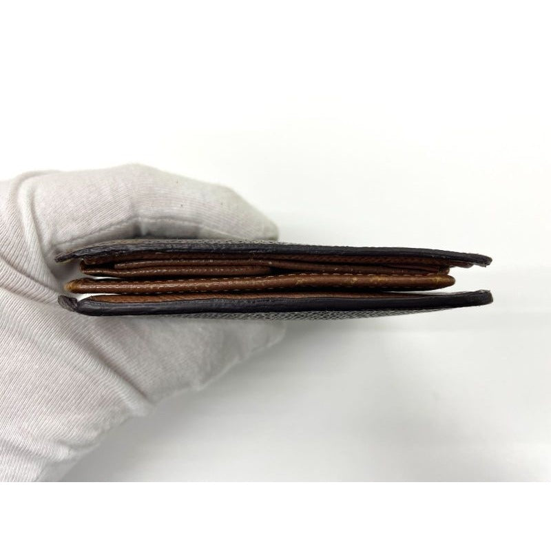 Louis Vuitton Monogram Portefeuille Florin Fold Wallet Pass Case Brown — view 4