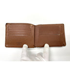 Louis Vuitton Monogram Portefeuille Florin Fold Wallet Pass Case Brown — view 6