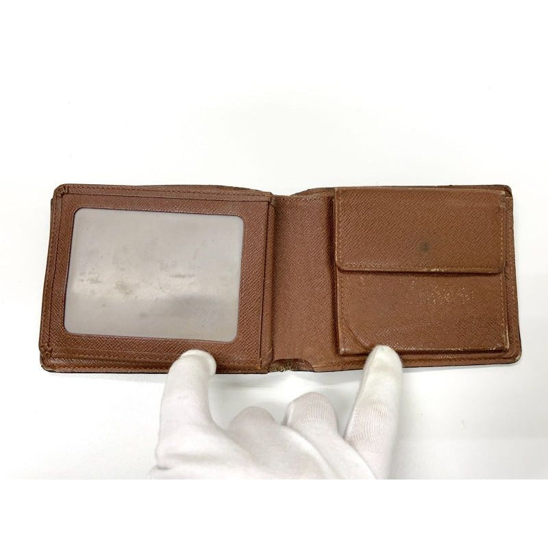 Louis Vuitton Monogram Portefeuille Florin Fold Wallet Pass Case Brown — view 7