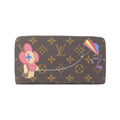 Louis Vuitton Monogram Zippy Wallet Brown Marron