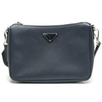 Prada Saffiano Shoulder Bag 2 Vh113 Navy