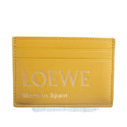 Loewe Card Case Yellow