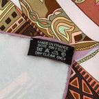 Hermes Scarf Carre 90 Voyage en Etoffes a Journey Through the World's Fabrics — view 8