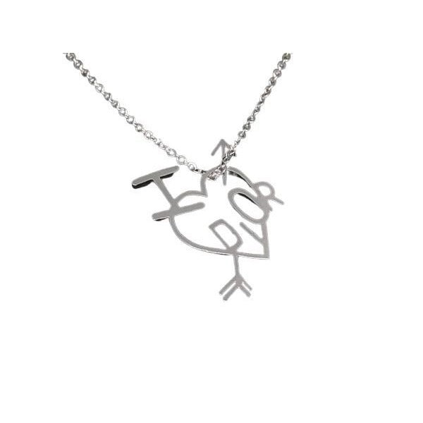 Dior Necklace Silver Metal Aro — view 3