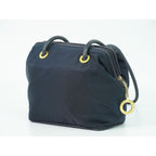 Celine Nylon Shoulder Bag Navy — view 2