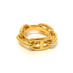 Hermes Chaine D'ancre Lucade Legato Scarf Ring Closure Gold