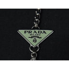 Prada Airpods Wireless Earphone Chain Silver Necklace — view 4