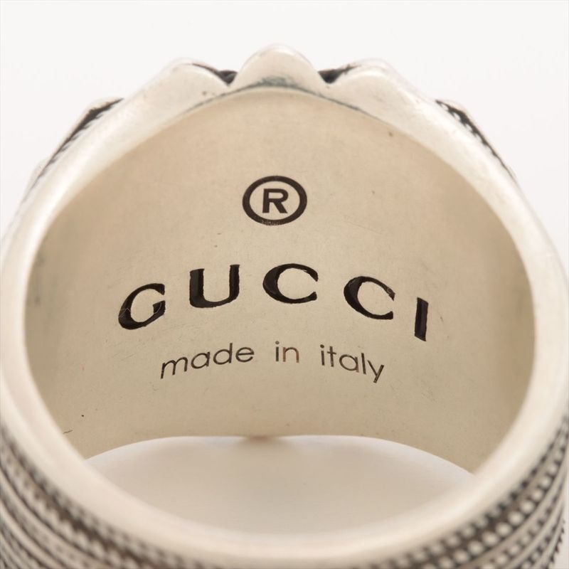 Gucci Interlocking G Silver Ring 18 — view 4