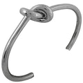 Celine Knot Extra Thin Bracelet Metal Silver