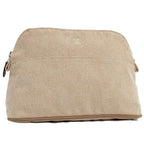 Hermes Bolide Pouch MM 25 Toile Ash Natural