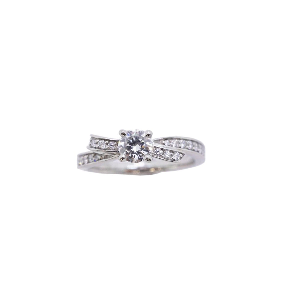 Chanel Ring Ribbon de Platinum Diamond — view 2