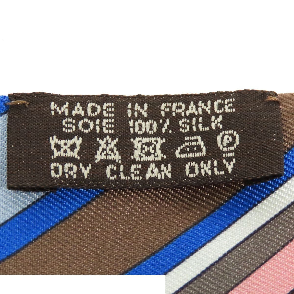 Hermes Twilly Multicolor Silk Sangles en Zigzag Scarf — view 8