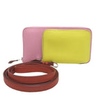 Hermes Shoulder Nouveau To Go Zip B Stamp Swift Mauve Bag