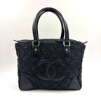 Chanel CC Large Executive Tote Paris New York Calfskin Shoulder Bag — view 3