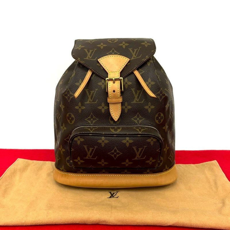 Louis Vuitton Vintage Montsouris MM Monogram Leather — view 2