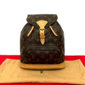 Louis Vuitton Vintage Montsouris MM Monogram Leather