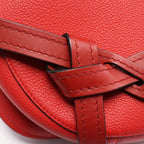 Loewe Shoulder Bag Gate Small Red Leather — view 5