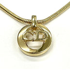Christian Dior CD Logo Necklace GP — view 3