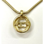 Christian Dior CD Logo Necklace GP — view 4