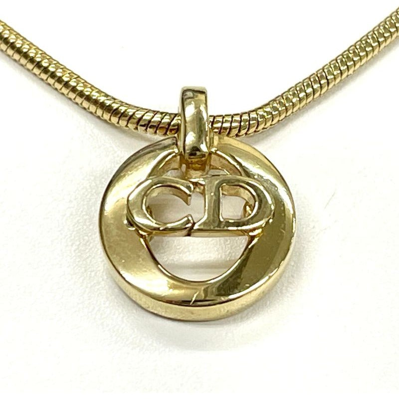 Christian Dior CD Logo Necklace GP — view 7