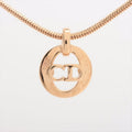 Christian Dior CD Logo Necklace GP