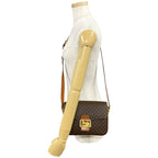 Celine Macadam Blason Triomphe Pattern Logo Carriage Hardware Leather