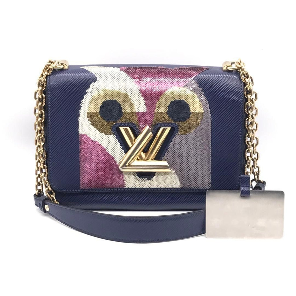 Louis Vuitton Epi Twist MM Iris Sequin Shoulder Bag Price Negotiation Welcome