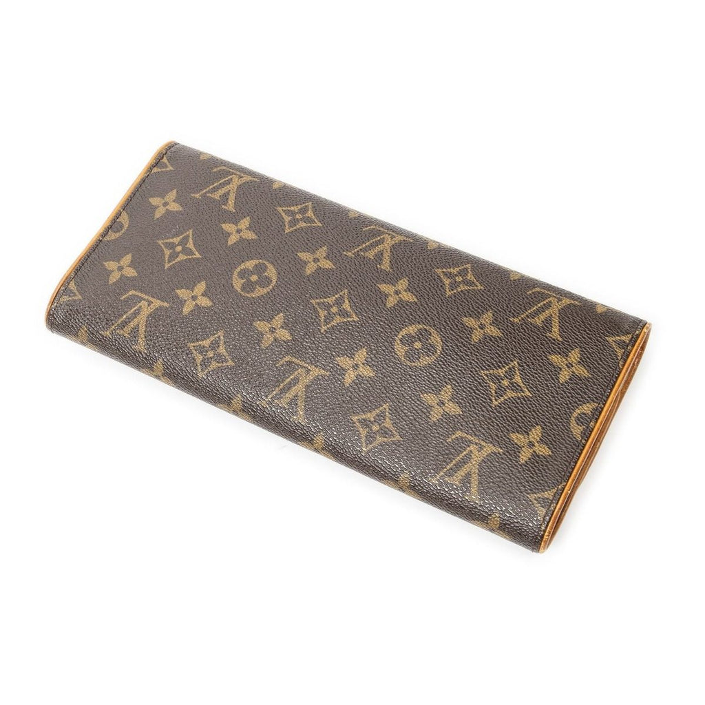 Louis Vuitton Twin Brown Monogram Canvas Messenger Bag — view 2