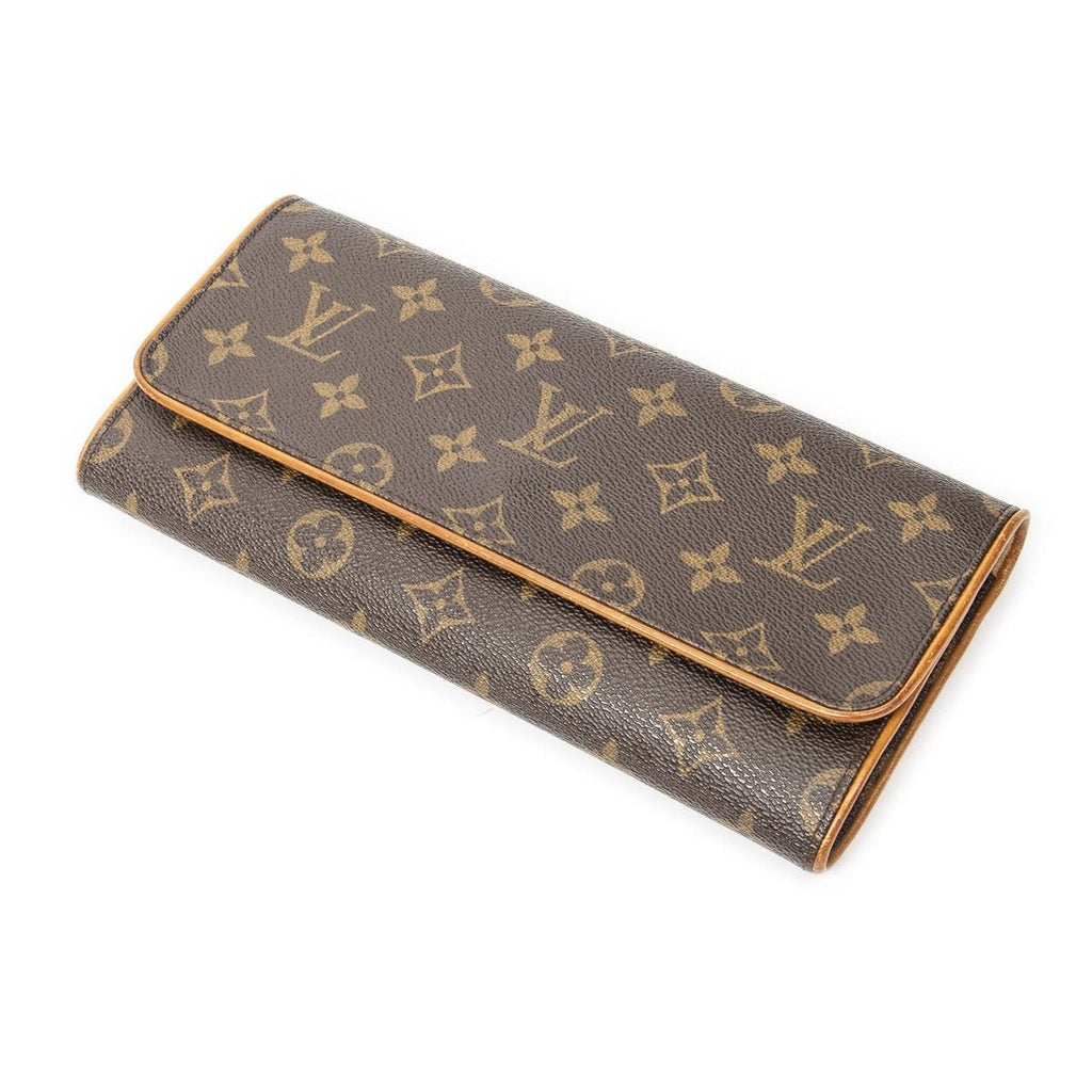 Louis Vuitton Twin Brown Monogram Canvas Messenger Bag