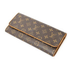 Louis Vuitton Twin Brown Monogram Canvas Messenger Bag