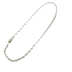 Hermes Alpha Kelly Long Silver Necklace — view 2