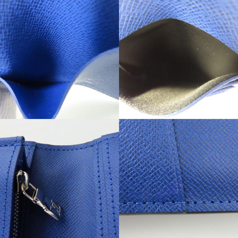 Louis Vuitton Long Wallet Portefeuille Brazza Taiga Llama Monogram — view 8