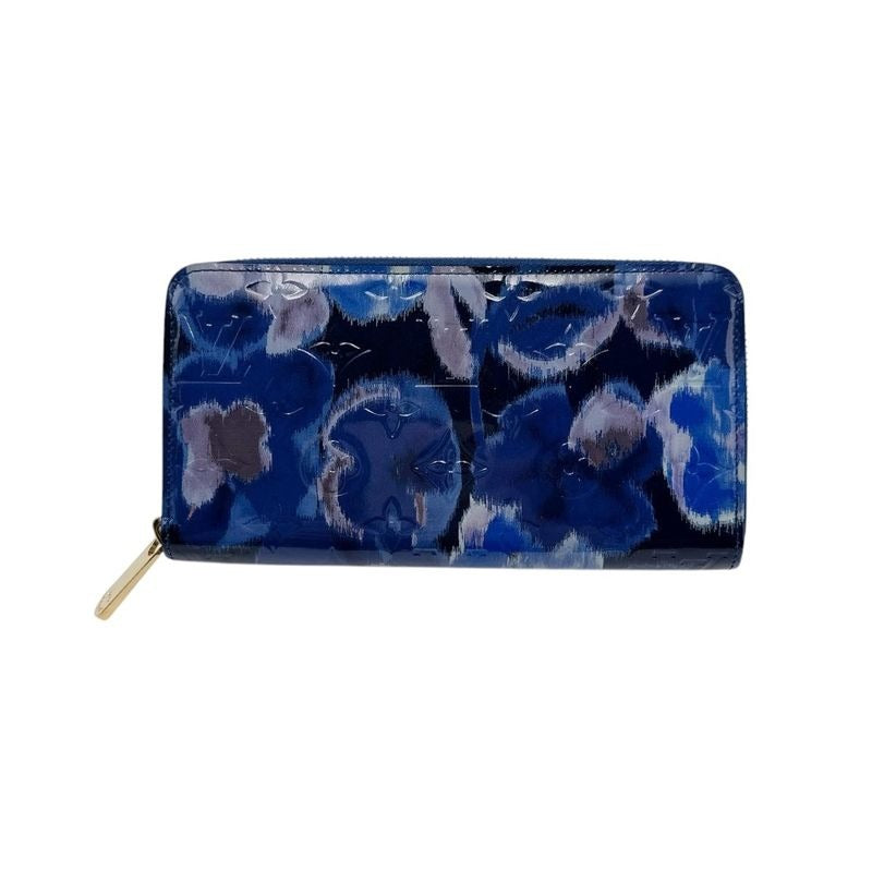 Louis Vuitton Monogram Vernis Long Wallet Ikat Flower