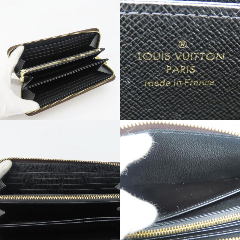 Louis Vuitton Long Wallet Zippy Monogram Giant Reverse Brown — view 5