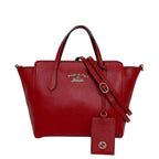 Gucci 2 way Bag Red Leather