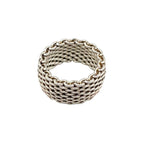 Tiffany & Co Somerset Mesh Silver Ring