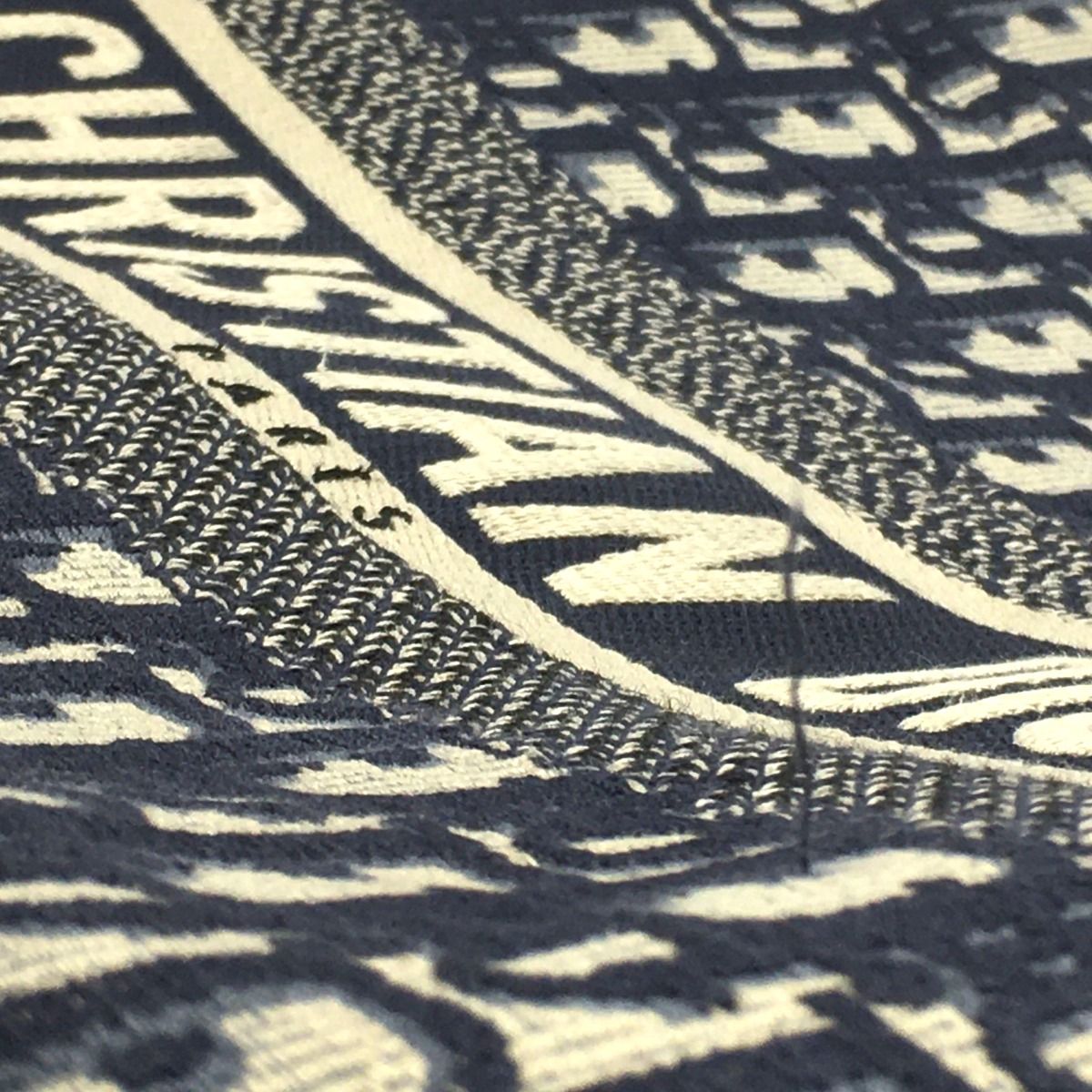 Christian Dior Oblique Book Tote Navy — view 7