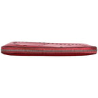 Hermes Round Zipper Long Wallet Azap Pink Rose Lipstick — view 8