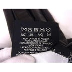 Gucci GG Marmont Lambskin Gloves Size 7 1/2 Black Aw1911 — view 5