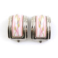 Hermes Earrings Cloisonne Ware
