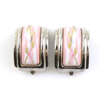Hermes Earrings Cloisonne Ware