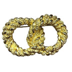 Dior Twin Rope Brooch