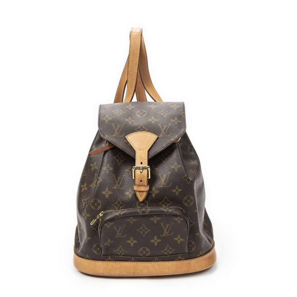 Louis Vuitton Montsouris Brown Monogram Canvas Shoulder Bag