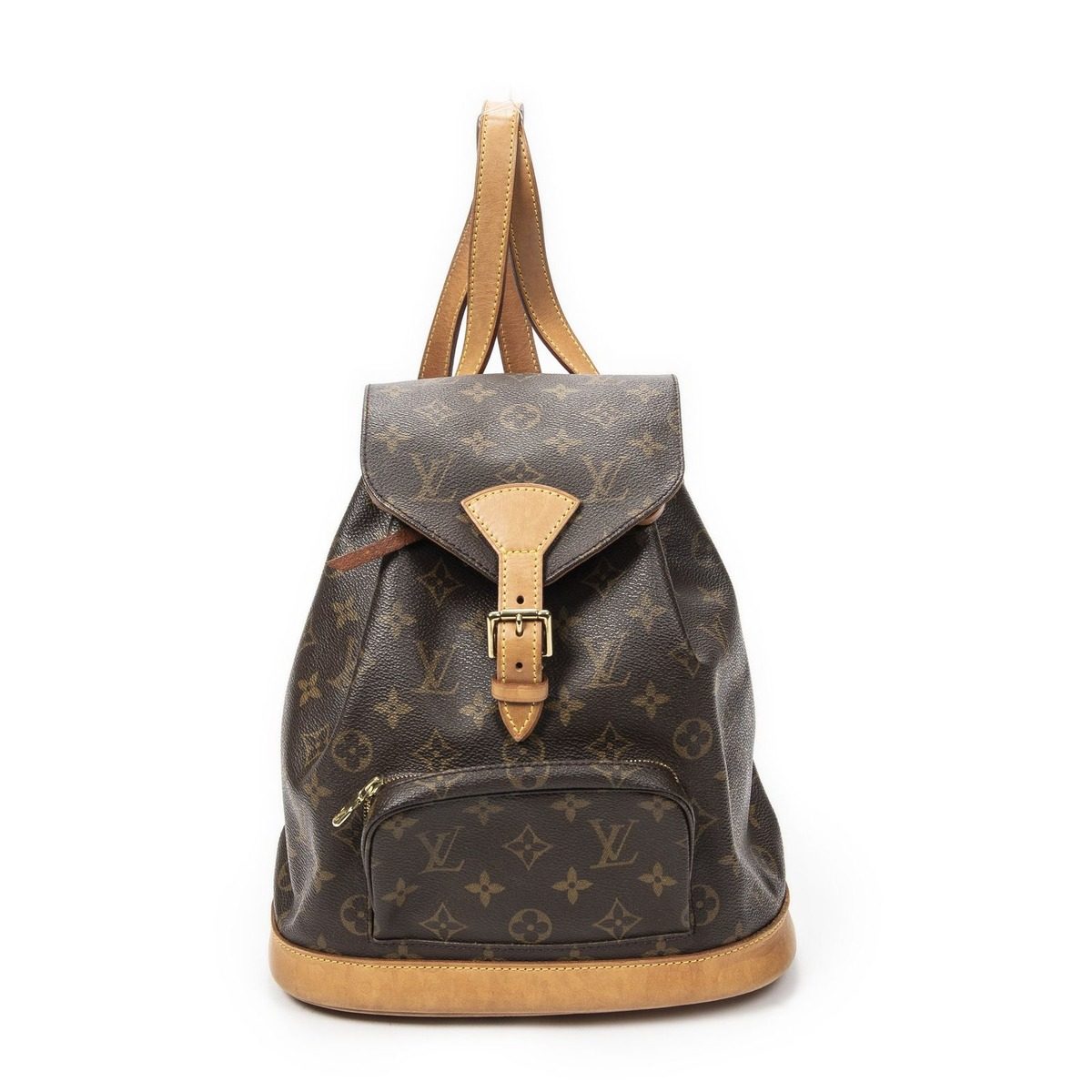 Louis Vuitton Montsouris Brown Monogram Canvas Shoulder Bag