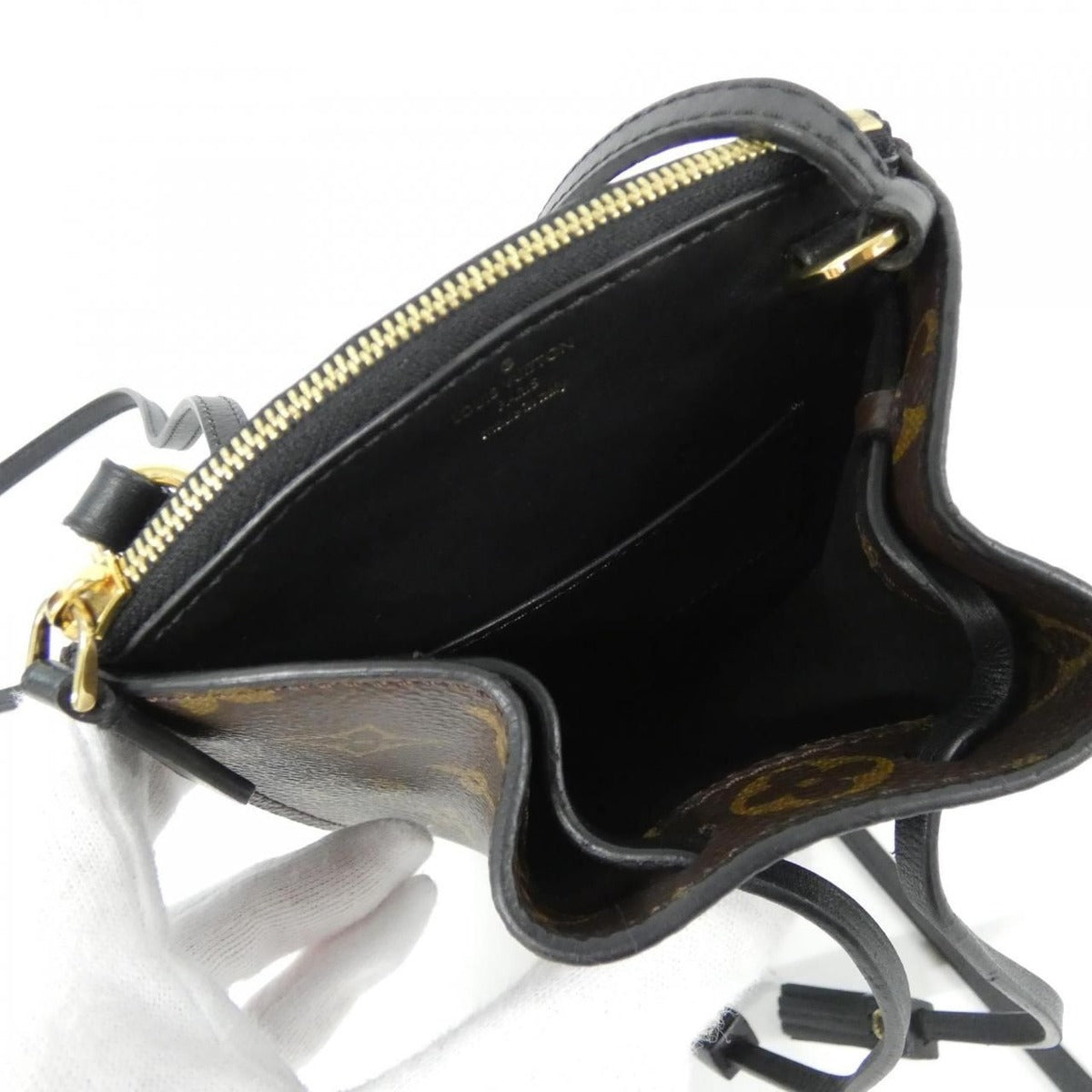 Louis Vuitton Monogram Fringe Noe Mini Shoulder Bag — view 7