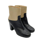 Chanel Coco Mark Short Boots Size 34 Bicolor 0180 — view 2