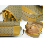 Gucci Micro GG Shoulder Bag Pochette Brown — view 8